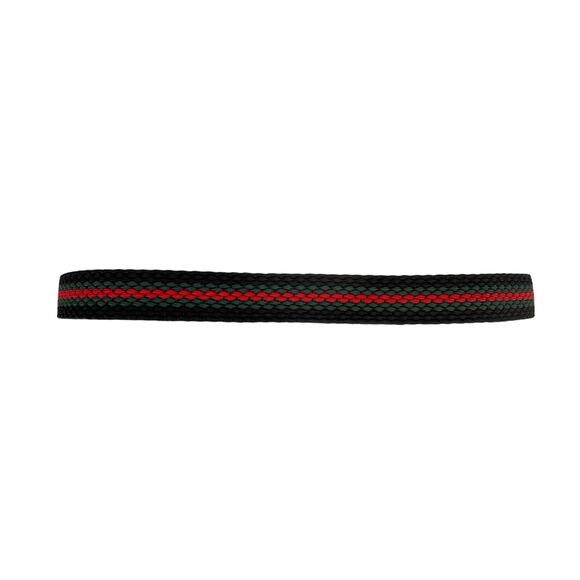 GUCCI Braided Elastic Webbing Belt in Black 115cm | 46in - Picture 2 of 16